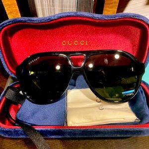 Gucci aviator sunglasses new